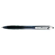 Pilot Begreen Rexgrip Retractable Ballpoint Pen Recycled 1.0mm Top 0.31mm Line Width Black (Pack 10)