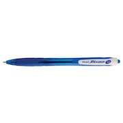 Pilot Begreen Rexgrip Retractable Ballpoint Pen Recycled 1.0mm Top 0.31mm Line Width Blue (Pack 10)