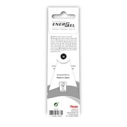 Pentel Refill for Pentel EnerGel Pen 0.7mm Black 3 Refills Per Wallet (Pack 12) LR7-3A