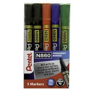 Pentel N860 Permanent Marker Chisel Tip