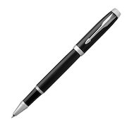 Parker IM Rollerball Pen Black/Chrome Barrel Black Ink Gift Box