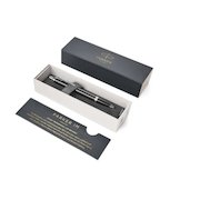 Parker IM Ballpoint Pen Black/Chrome Barrel with Gift Box
