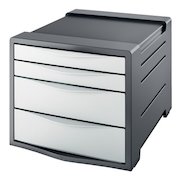 Rexel Choices Drawer Cabinet (Grey/White) 2115608