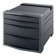 Rexel Choices Drawer Cabinet (Grey/Black) 2115609
