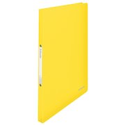 Esselte VIVIDA Ring Binder Polypropylene 2 O-Ring A4 16mm Rings Translucent Yellow (Pack 10) 624036