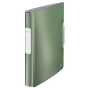 Leitz Active Style SoftClick Ring Binder Polypropylene 4 D-Ring A4 30mm Rings Green (Pack 5) 42450053