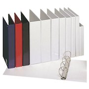 Esselte Essentials Presentation Ring Binder Polypropylene 4 D-Ring A4 60mm Rings Blue (Pack 10) 49718
