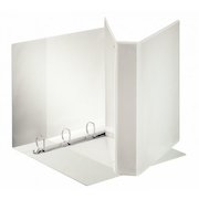 Esselte Standard Presentation Ring Binder Polypropylene 4 D-Ring A4 40mm Rings White (Pack 10) 55295