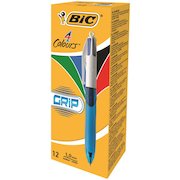 Bic 4 Colours Comfort Grip Ballpoint Pen