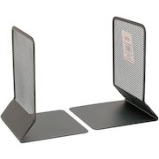 OSCO Wire Mesh Bookends Graphite (Pack 2)