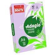 Rey Adagio Paper A4 80gsm Lilac (Ream 500) ADAGI080X989