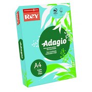 Rey Adagio Paper A4 80gsm Bright Blue (Ream 500) ADAGI080X512