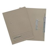 ValueX Transfer Spring File Manilla Foolscap 285gsm Buff (Pack 25)