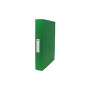 ValueX Ring Binder Polypropylene 2 O-Ring A4 19mm Rings Green