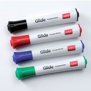ValueX Whiteboard Marker Bullet Tip 3mm Line Assorted Colours (Pack 4) 1902077