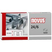 Novus Staples 24 Gauge Wire 6mm Shank (Pack 1000)