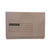 ValueX Document Wallet Full Flap Foolscap 270gsm Buff (Pack 50) 45412DENT