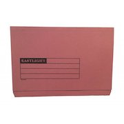 ValueX Document Wallet Full Flap Foolscap 270gsm Pink (Pack 50) 45417DENT