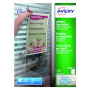 Avery Transparent Adhesive Sign Pockets A4 (10 Pack) L7083-10