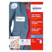 Avery Self-Adhesive Name Badges 80x50mm (150 Pack) J4785-15