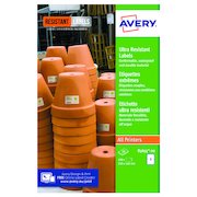 Avery Ultra Resistant Labels 148x210mm (40 Pack) B3655-20