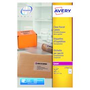 Avery Laser Parcel Label 99.1x67.7mm 8 Per Sheet Clear (200 Pack) L7565-25