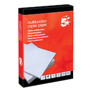 Business Office Copier Paper Multifunctional Ream-Wrapped 80gsm A5 White 500 Sheets