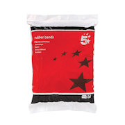 Business Office Rubber Bands Assorted Sizes Bag 0.454kg