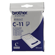 Brother A7 White Thermal Printer Paper (50 Pack) C11