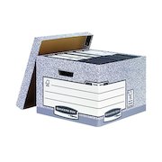 Bankers Box Storage Box Large Grey (10 Pack) 01810-FFLP