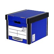 Bankers Box Blue Tall Premium Storage Box (12 Pack) 7260601