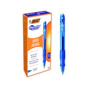Bic Gel-ocity Original Gel Pen Retractable Medium Blue (12 Pack) 829158