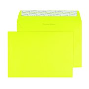 C5 Wallet Envelope Peel and Seal 120gsm Banana Yellow (250 Pack) BLK93019
