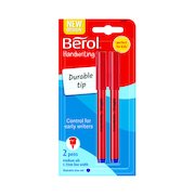 Berol Handwriting Blue Pen Blister Card (24 Pack) S0672920