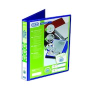 Elba Panorama 25mm 4 D-Ring Presentation Binder A4 Blue (6 Pack) 400008415