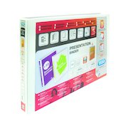 Elba Panorama 30mm 4 D-Ring Presentation Binder A3 White (2 Pack) 400008435