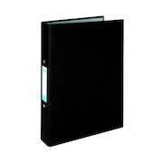 Elba A4 Black 25mm Paper Over Board Ring Binder (10 Pack) 400033495