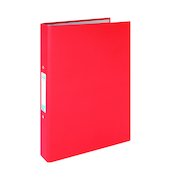 Elba A4 Red 25mm Paper Over Board Ring Binder (10 Pack) 400033497