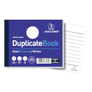 Challenge Duplicate Book Carbonless Ruled 100 Sets 105x130mm