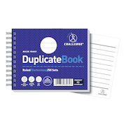 Challenge Duplicate Book Carbonless Wirebound Ruled 50 Sets 105x130mm