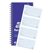 Challenge Duplicate Book Carbonless Receipt Book Wirebound 4 Sets a Page 200 Sets 280x141mm