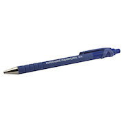 Paper Mate Flexgrip Retractable Ultra Ball Pen Medium 1.0mm Tip 0.7mm Line Blue