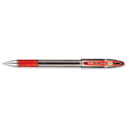 Pilot G-3 Gel Rollerball Pen Refillable Rubber Grip 0.7mm Tip 0.39mm Line Red