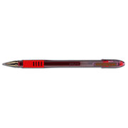 Pilot G-107 Grip Gel Rollerball Pen Fine 0.7mm Tip 0.39mm Line Red