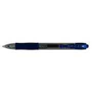 Pilot G205 Gel Rollerball Pen Rubber Grip Retractable 0.5mm Tip 0.32mm Line Blue