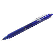 Pilot FriXion Clicker Rollerball Pen Retractable Erasable 0.7 Tip 0.35mm Line Blue 229101203