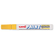 Uni Paint Marker Bullet Tip Medium Point Px20 Line Width 1.8-2.2mm Yellow