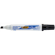 Bic Velleda Marker W/bd Dry-wipe 1751 Large Chisel Tip 3.7-5.5mm Line Width Black