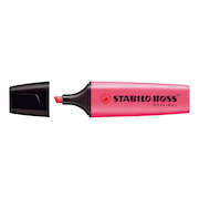 Stabilo Boss Highlighters Chisel Tip 2-5mm Line Pink