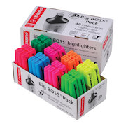 Stabilo Boss Highlighters Chisel Tip 2-5mm Line Assorted 8 Colours